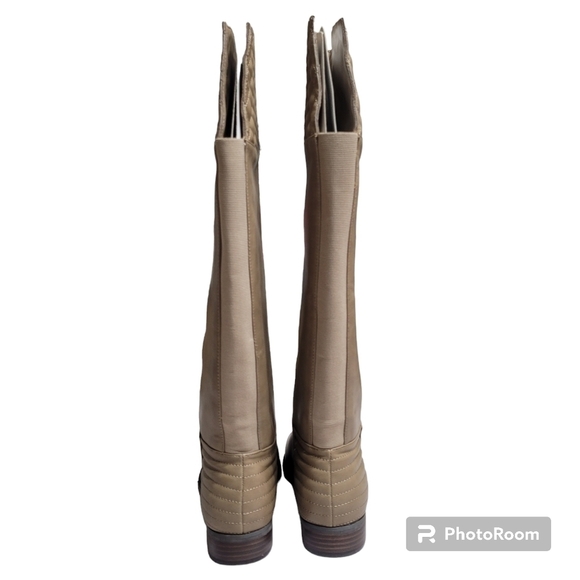 Chinese Laundry Fallout Taupe Quilted Taupe Boots - Picture 4 of 8